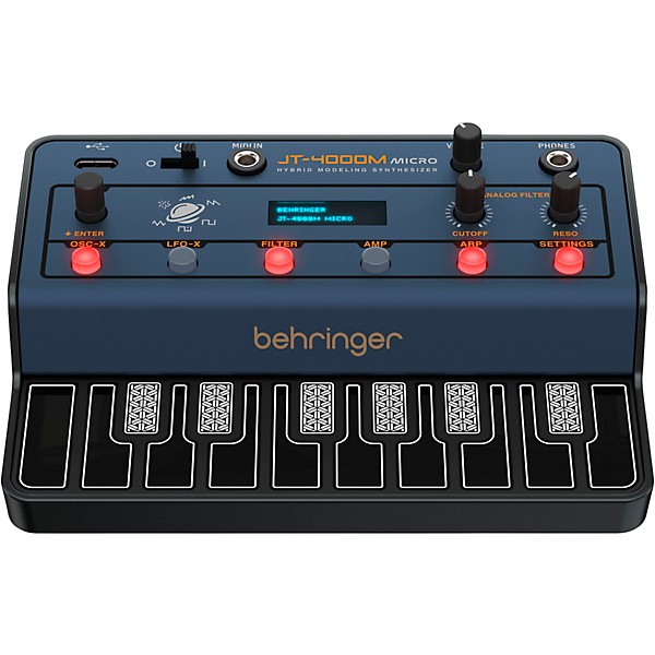 Behringer JT-4000 MICRO美品 Behringer JT-4000M Micro Hybrid Modeling Synthesizer