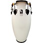 Toca Custom Deluxe Fiberglass Conga Margarita Blanca With Black Mirror Chrome Hardware 11.75 in. thumbnail