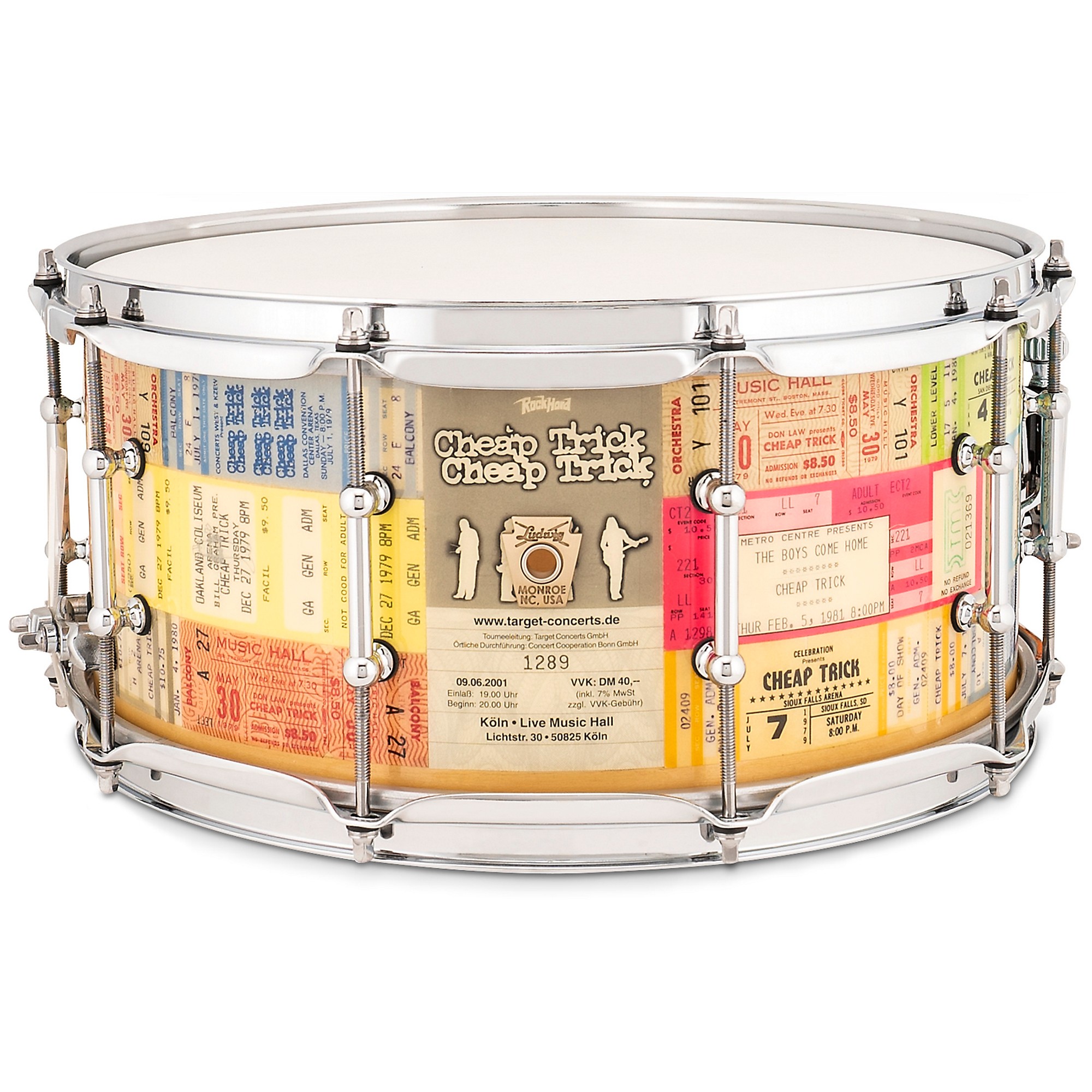 Ludwig Limited-Edition Classic Maple Bun E. Carlos Signature Snare