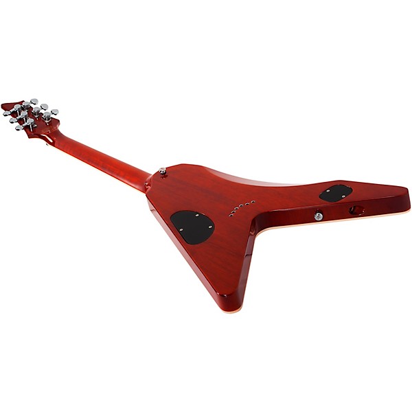 Schecter Guitar Research V-1 Electro-Resin Electric Guitar Gloss Natural