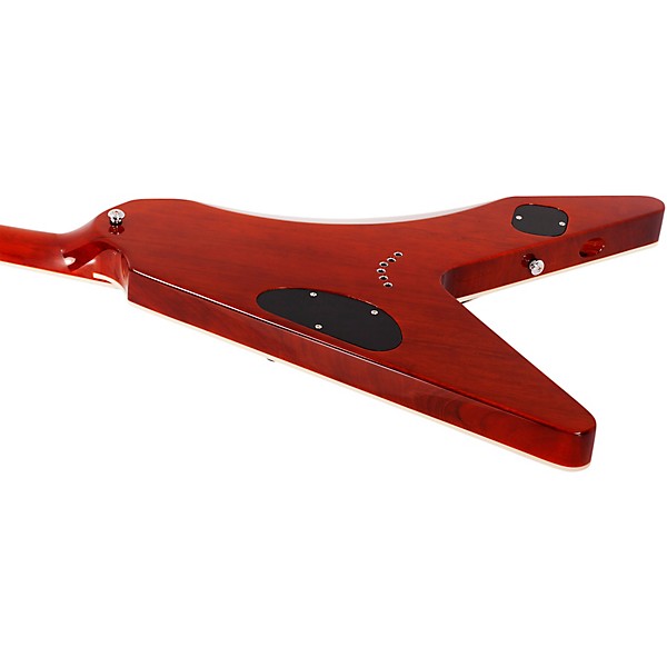 Schecter Guitar Research V-1 Electro-Resin Electric Guitar Gloss Natural