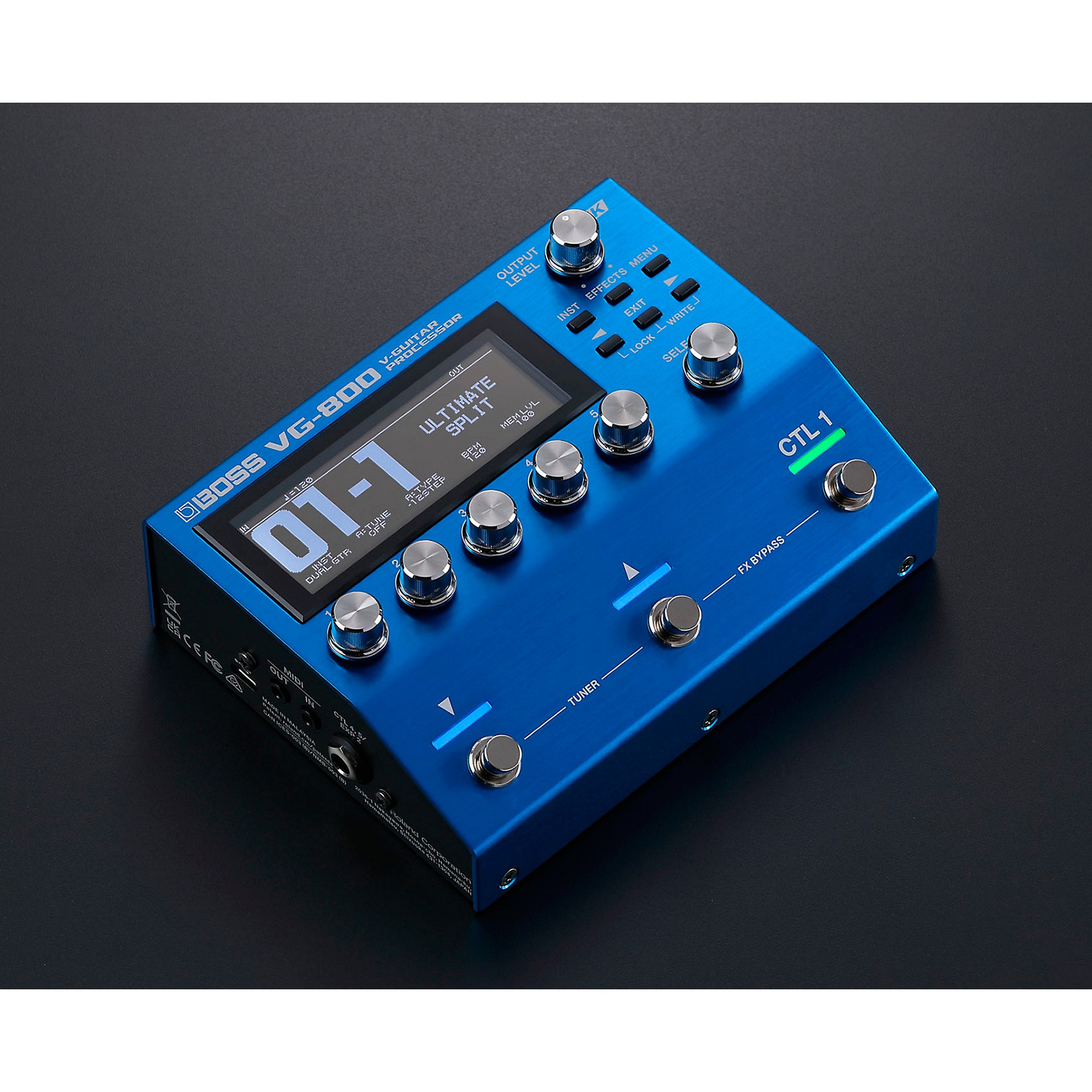 ギター BOSS VG-800 V-Guitar Processor Boss VG-800 Virtual Guitar Processor - Perfect Circuit