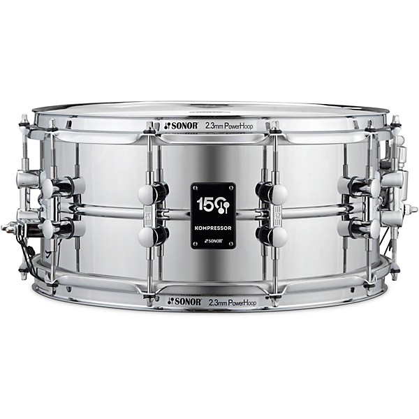 SONOR 150th Anniversary Edition 14x6.5" Kompressor Steel Snare Drum 14 x 6.5 in.
