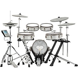 EFNOTE 3B Acoustic Designed Electronic Drum Set White Sparkle