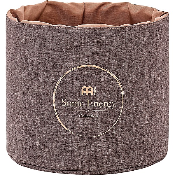 MEINL Sonic Energy Crystal Singing Bowl Sleeve 8 in. Brown