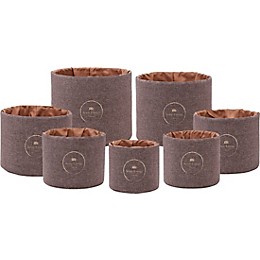 MEINL Sonic Energy Crystal Singing Bowl Sleeve Set Brown