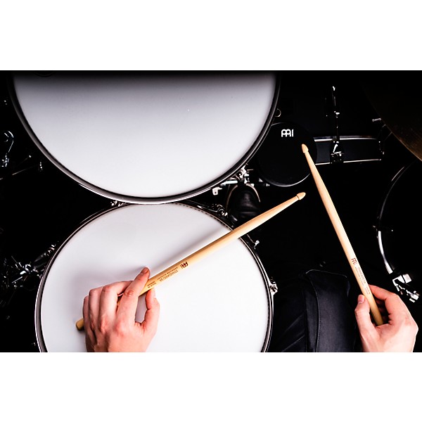 MEINL Bass Drum-Mounted Practice Pad 4 in. Black