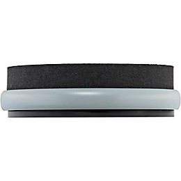 MEINL Double-Sided Foam and Silicone Practice Pad 6 in. Gray