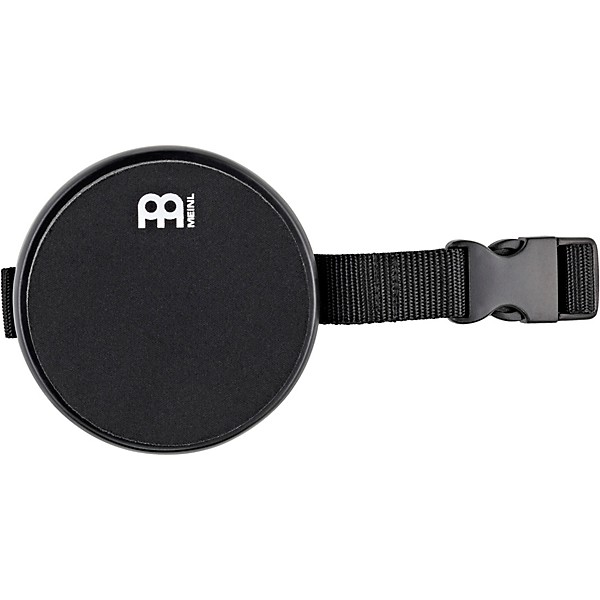 MEINL Knee-Mounted Marshmallow Practice Pad With Strap 4 in. Black