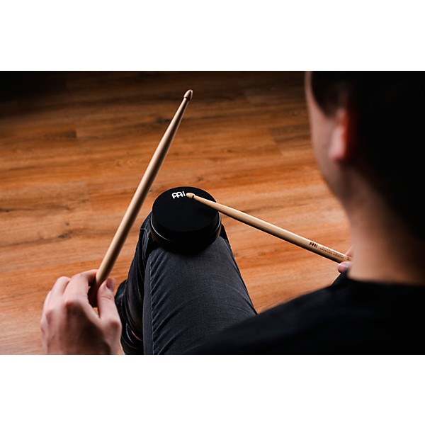 MEINL Knee-Mounted Marshmallow Practice Pad With Strap 4 in. Black