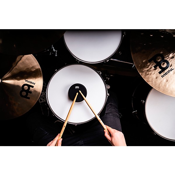 MEINL Marshmallow Practice Pad Set With Stand 4 in. Black