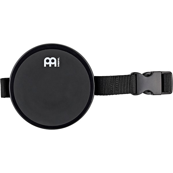 MEINL Knee-Mounted Practice Pad With Strap 4 in. Black