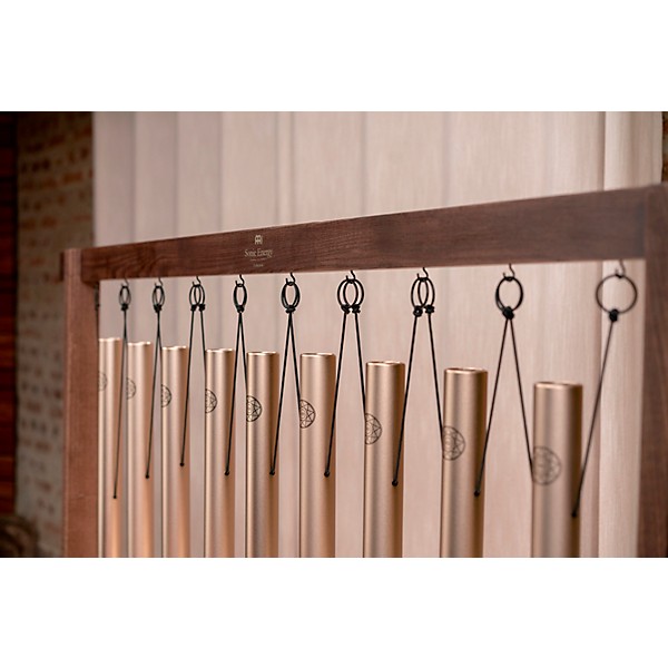 MEINL Sonic Energy 9-Piece Sound Bath Tube Solfeggio Chime Set