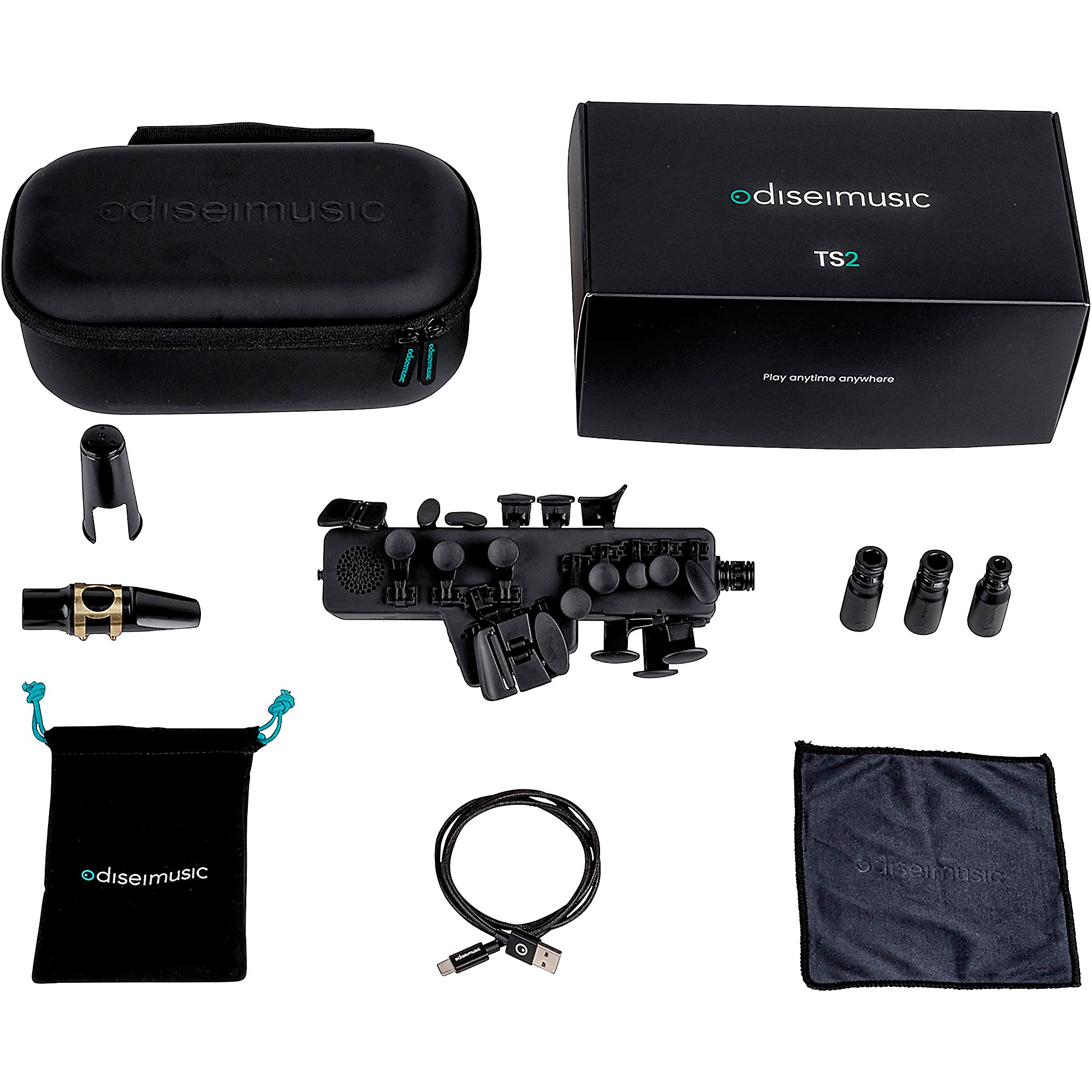 odeseimusic Travel Sax 2 Black | Guitar Center