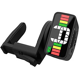 D'Addario Micro Rechargeable Headstock Clip-On Tuner Black