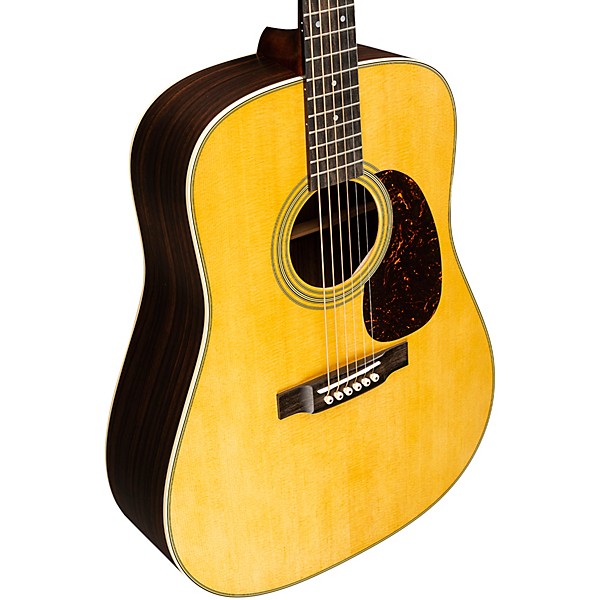 Martin D-28 Standard Satin Dreadnought Acoustic Guitar Natural