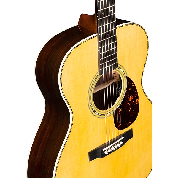 Martin OM-28E Standard L.R. Baggs Orchestra Model Acoustic-Electric Guitar Natural