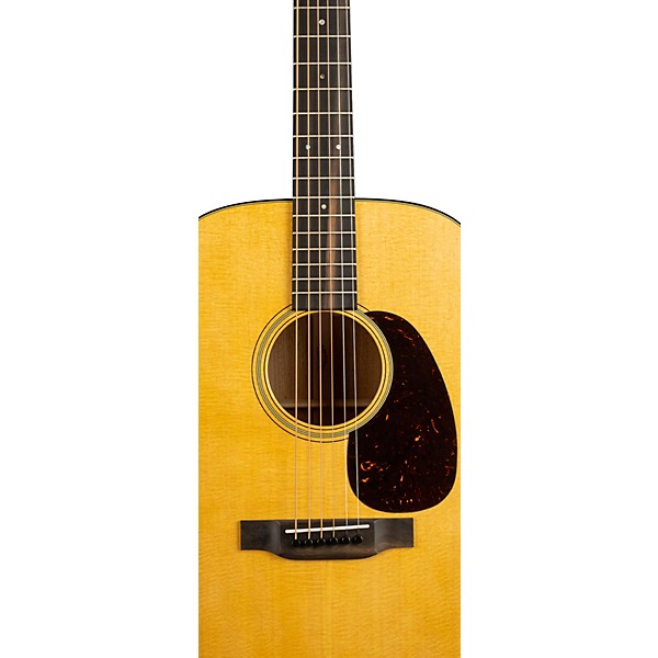 Martin D-18 Standard Satin Dreadnought Acoustic Guitar Natural