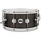 DW Collector's Series Satin Black Over Brass Snare Drum With Die Cast Hoops 14 x 6.5 in. Satin Black Over Brass thumbnail