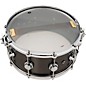 DW Collector's Series Satin Black Over Brass Snare Drum With Die Cast Hoops 14 x 6.5 in. Satin Black Over Brass
