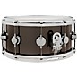 DW Collector's Series Black Nickel Over Brass Snare Drum With Die-Cast Hoops 14 x 6.5 in. Black Nickel Over Brass