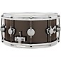 DW Collector's Series Black Nickel Over Brass Snare Drum With Die-Cast Hoops 14 x 6.5 in. Black Nickel Over Brass