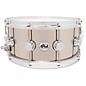 DW Collectors Series Stainless Steel Snare Drum With Die Cast Hoops 14 x 6.5 in. Stainless Steel thumbnail