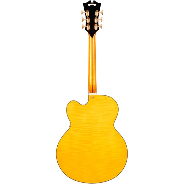 D'Angelico Excel EXL-1 Hollowbody Electric Guitar w/ Seymour Duncan 59 Humbucker Amber