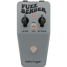 Behringer Fuzz Bender Effects Pedal Gray | Guitar Center