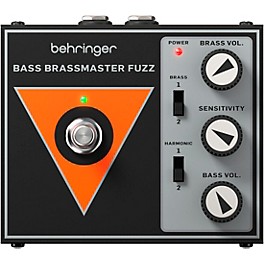 Behringer Bass Brassmaster Fuzz Effects Pedal Black