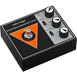Behringer Bass Brassmaster Fuzz Effects Pedal Black