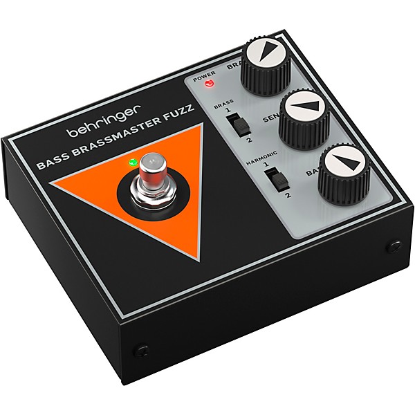 Behringer Bass Brassmaster Fuzz Effects Pedal Black
