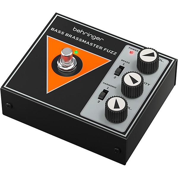 Behringer Bass Brassmaster Fuzz Effects Pedal Black