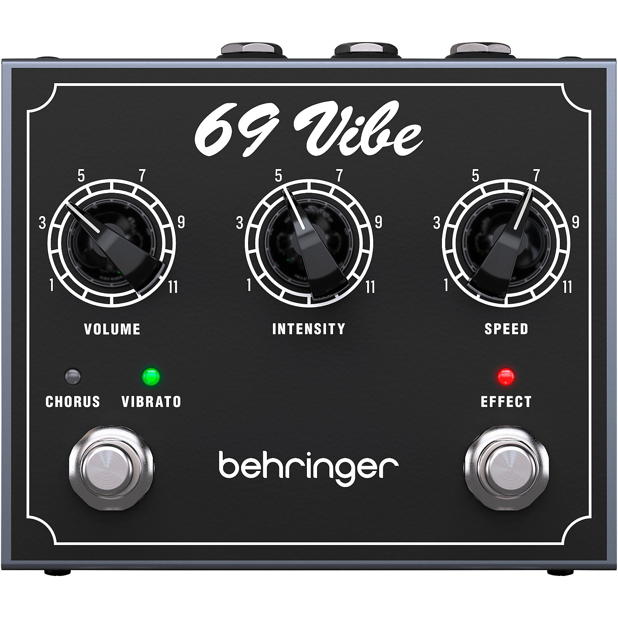 2024人気新作 Black Pedal Effects Uni-Vibe Vibe 69 Behringer | Center Guitar ギター