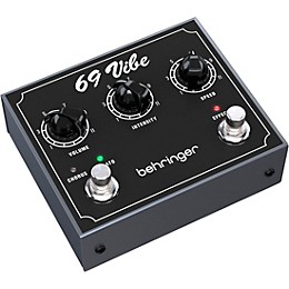 Behringer 69 Vibe Uni-Vibe Effects Pedal Black