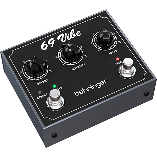 Behringer 69 Vibe Uni-Vibe Effects Pedal Black