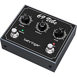 Behringer 69 Vibe Uni-Vibe Effects Pedal Black
