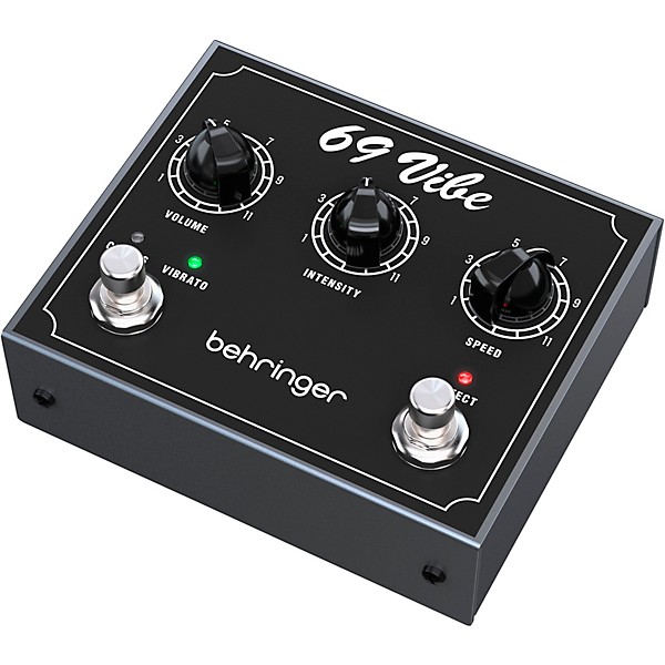 Behringer 69 Vibe Uni-Vibe Effects Pedal Black