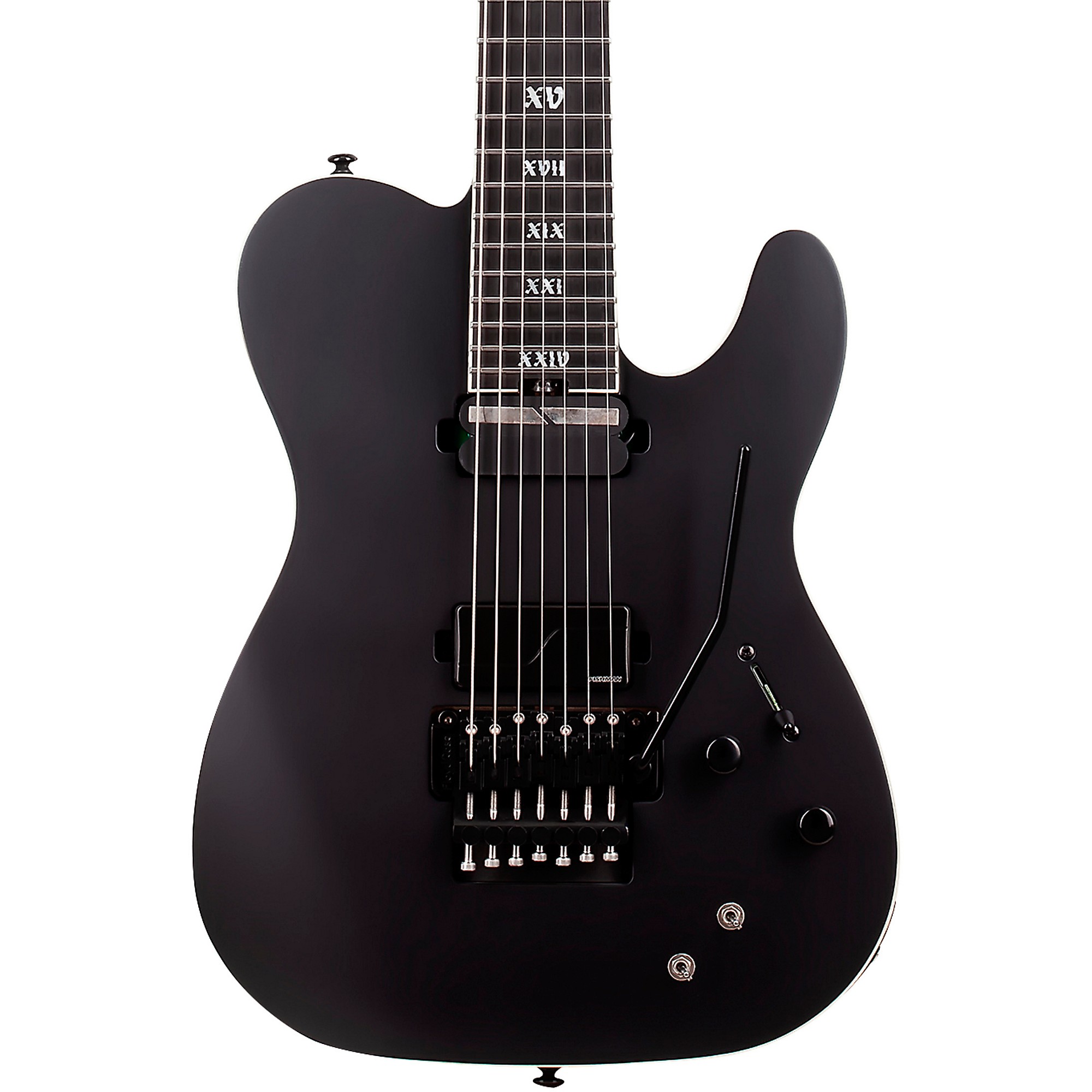 Schecter Guitar Research PT-7 FR-S SLS Elite Evil Twin