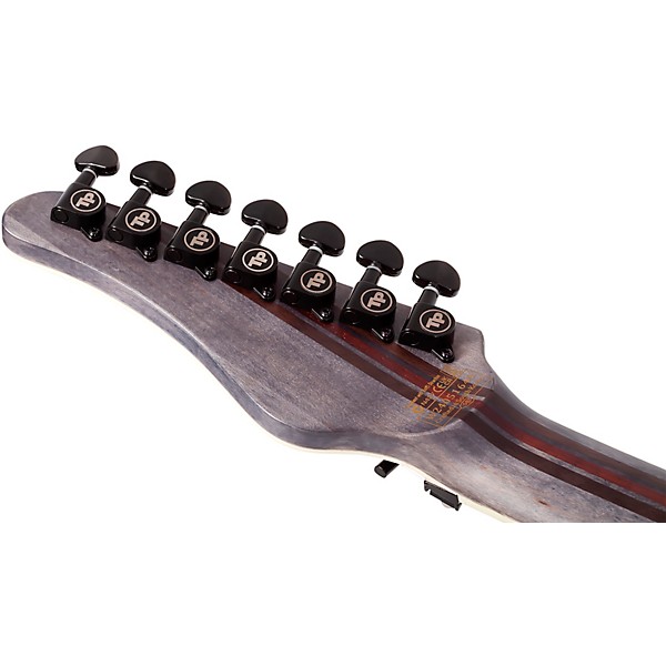 Schecter Guitar Research PT-7 FR-S SLS Elite Evil Twin Electric Guitar Satin Black