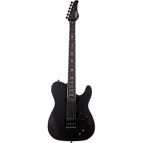 Schecter Guitar Research PT FR-S SLS Elite Evil Twin Electric Guitar Satin Black