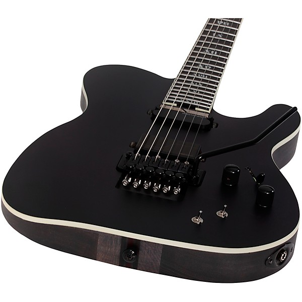 Schecter Guitar Research PT FR-S SLS Elite Evil Twin Electric Guitar Satin Black