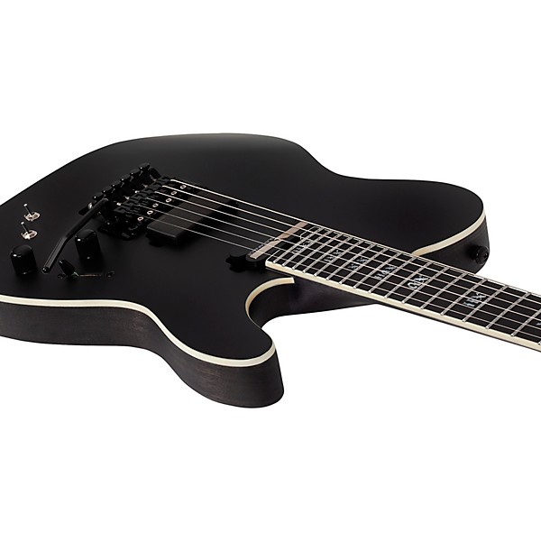 Schecter Guitar Research PT FR-S SLS Elite Evil Twin Electric Guitar Satin Black