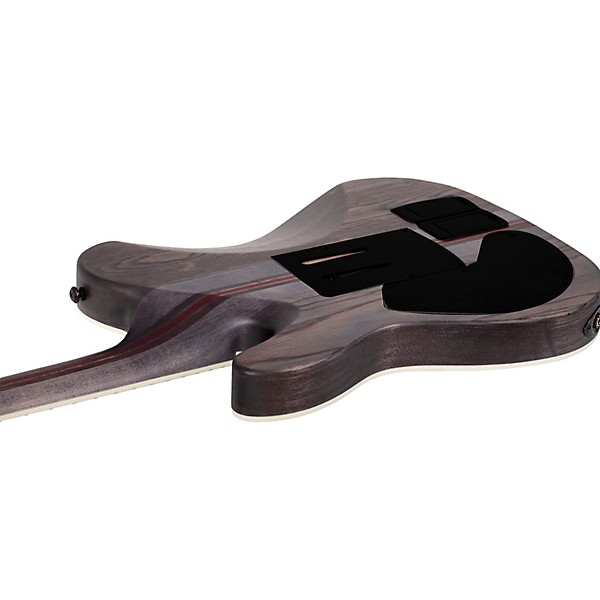 Schecter Guitar Research PT FR-S SLS Elite Evil Twin Electric Guitar Satin Black