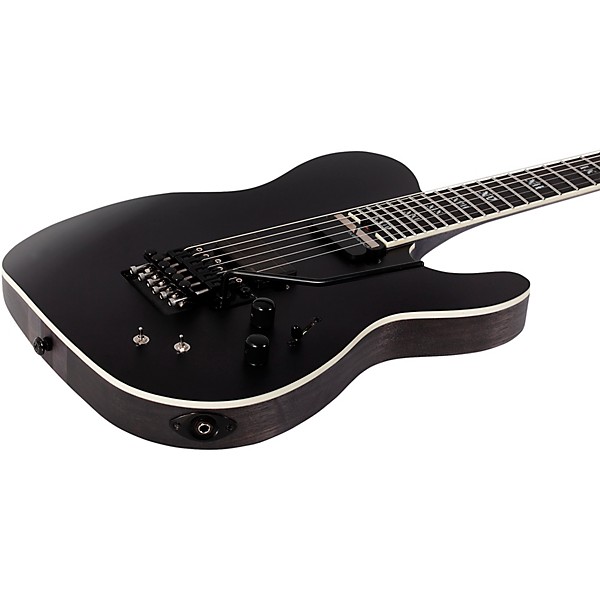 Schecter Guitar Research PT FR-S SLS Elite Evil Twin Electric Guitar Satin Black