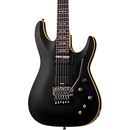Schecter Guitar Research Demon-6 FR-S Electric Guitar Aged Black Satin