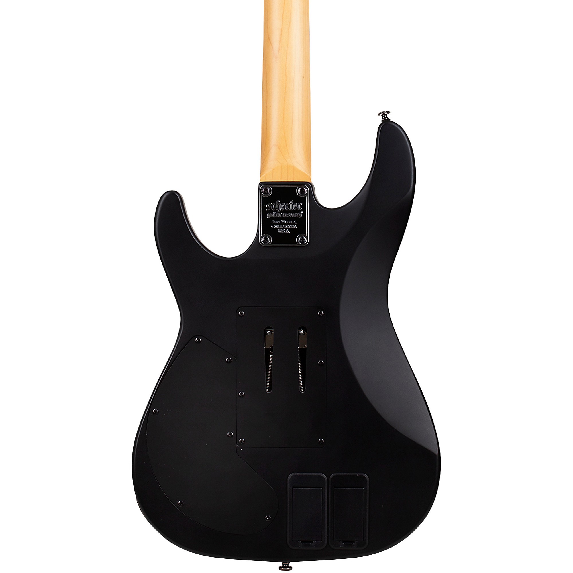 Schecter Guitar Research Demon-6 FR-S Electric Black Satin