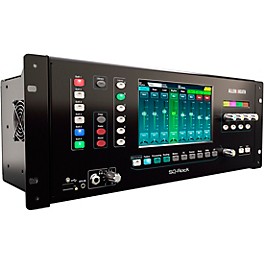 Allen & Heath SQ-RACK 48-Channel 96kHz XCVI Core Rack Mountable Digital Mixer With 7" HD Capacitive Touchscreen