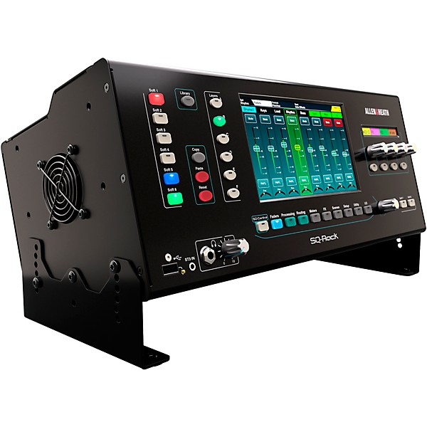 Allen & Heath SQ-RACK 48-Channel 96kHz XCVI Core Rack Mountable Digital Mixer With 7" HD Capacitive Touchscreen