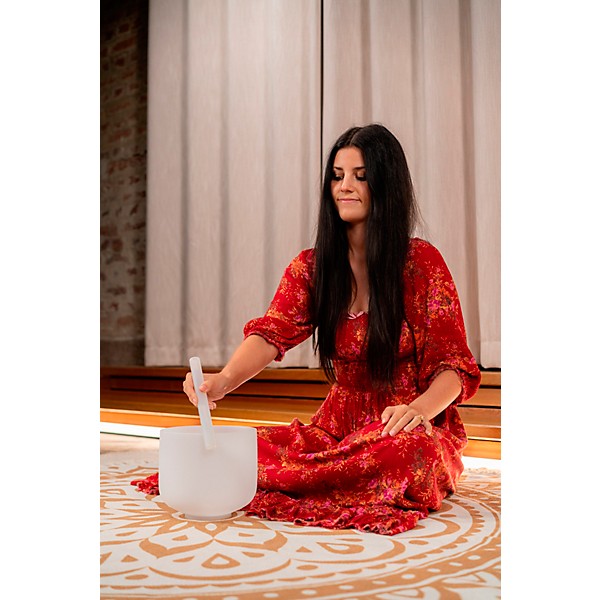 MEINL Sonic Energy 8" Crystal Singing Bowl, Root Chakra 8 in.